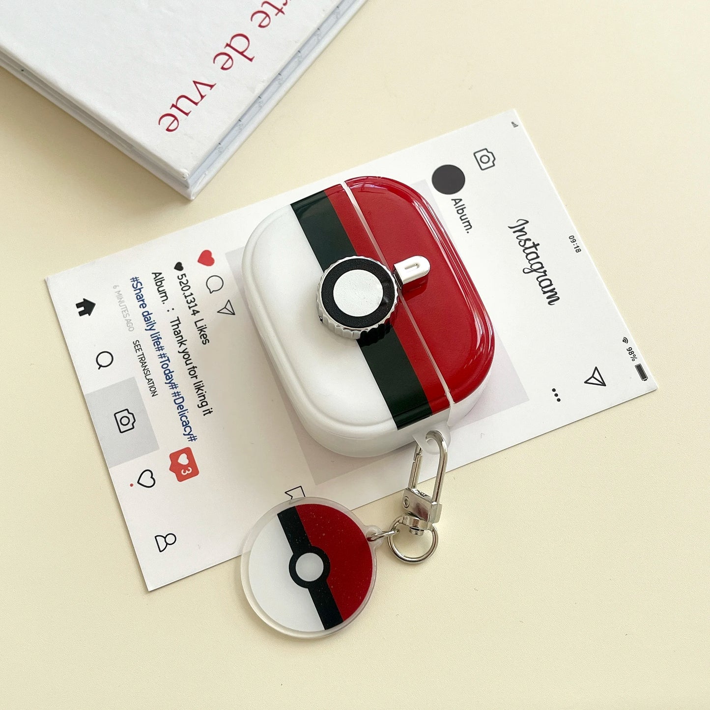 Pokeball Airpods Case