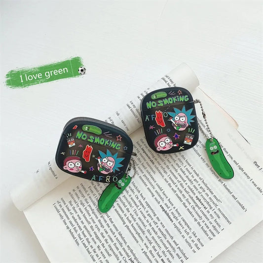 Rick and Morty Airpods Case